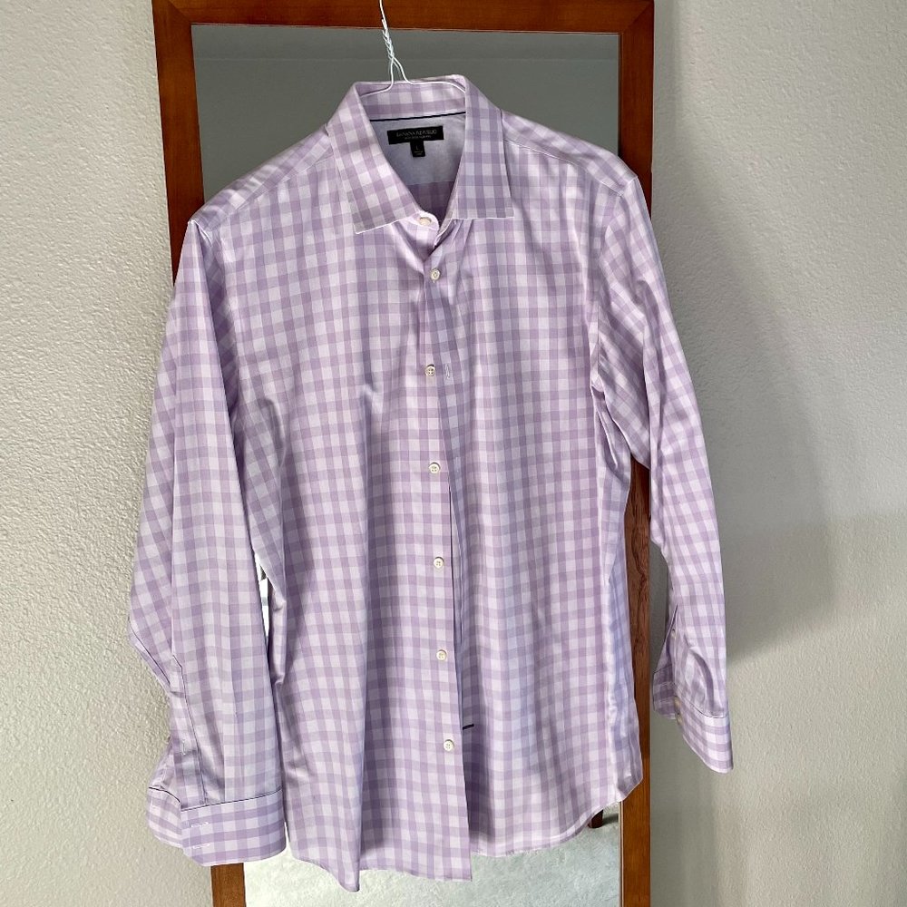 Banana Republic Non-Iron Slim Fit Shirt - L